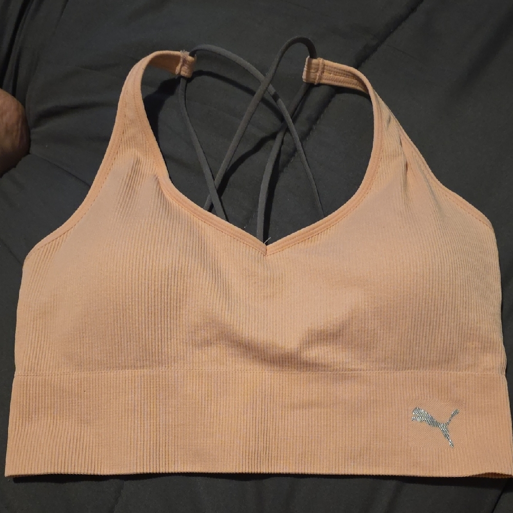 Puma Women's Coral Sports Bra